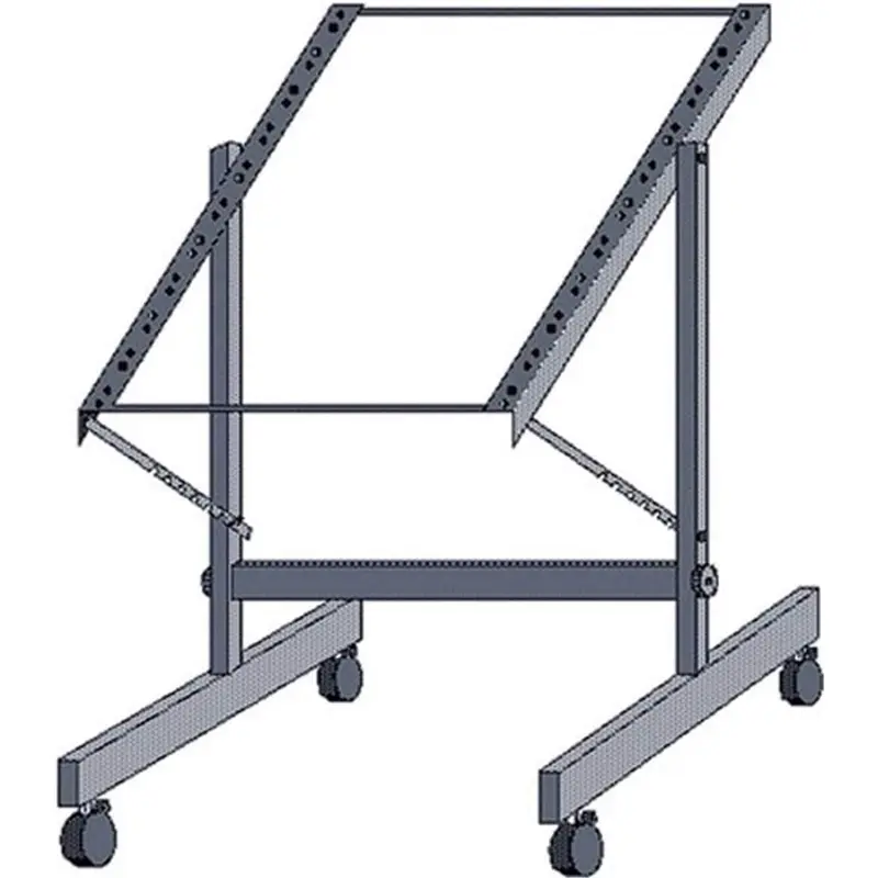 Hosa RMT-152 12U Tilt-adjust Rolling Studio Rack