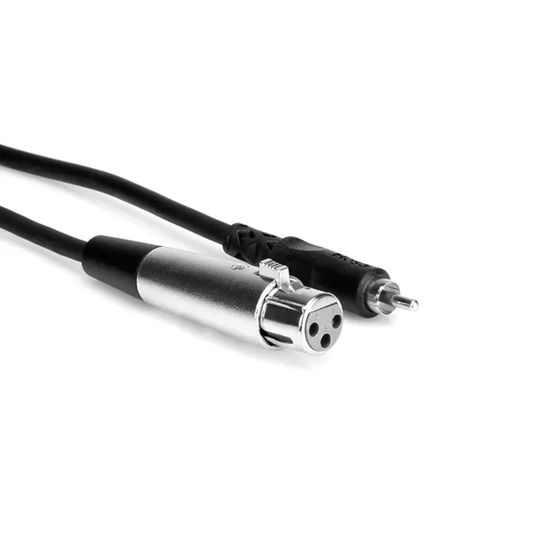 Hosa XRF-102 2ft XLR (F) to RCA (M) Cable