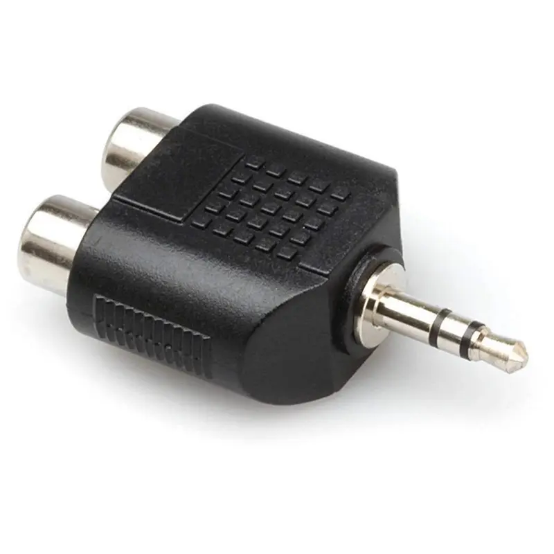 Adapter Dual RCA (F) to 1/8 Stereo (M)