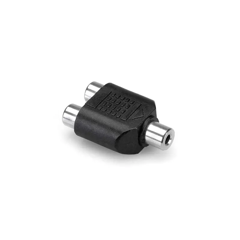 Hosa GRF-341 Coupler 3.5 mm TRS to Dual RCA