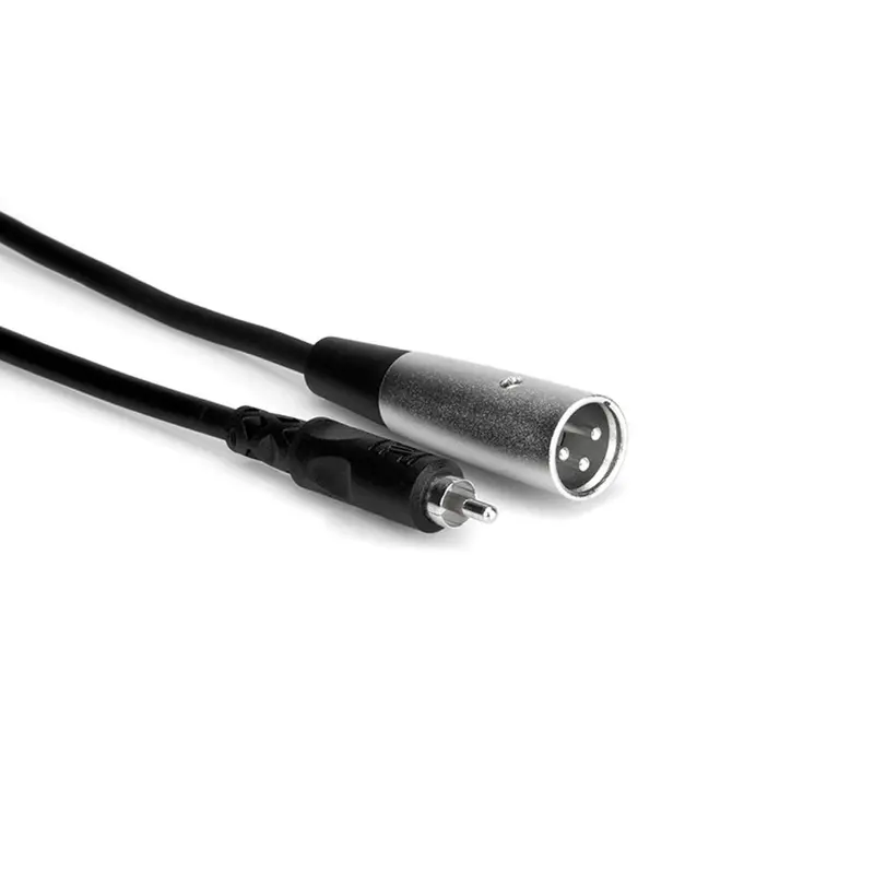 Hosa XRM-102 2ft RCA (M) to XLR (M) Cable