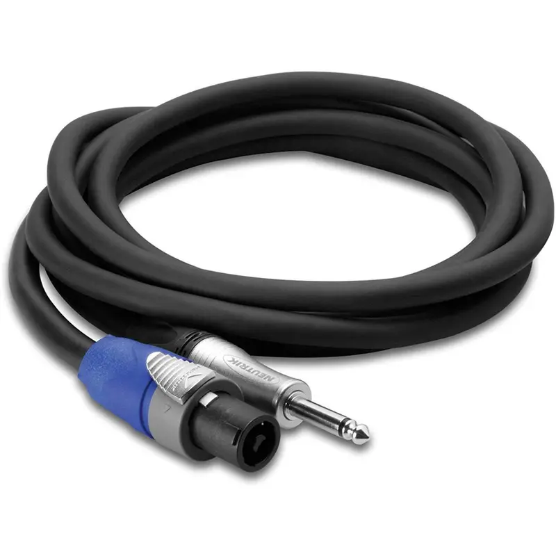 Speaker Cable 10Ft Speakon To 1/4 TS 12AWG