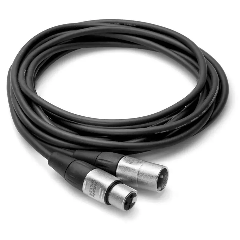 Hosa 5 Ft Mic Cable XLR (F) to XLR (M) Pro Grade