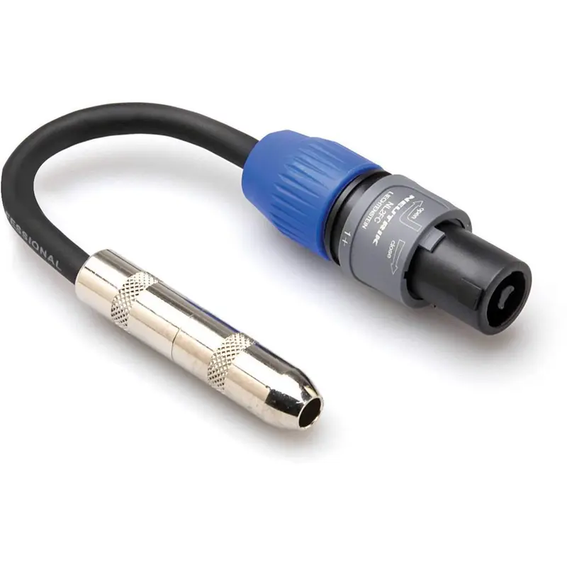Hosa GSK-116 Speaker Adapter 1/4-Inch (F) to Speakon