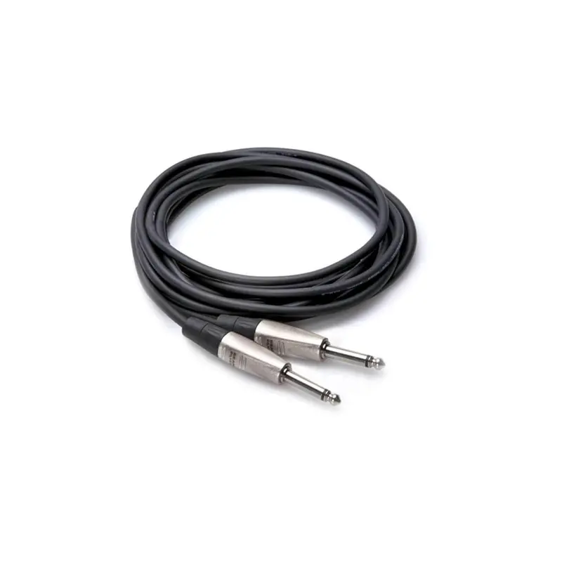 Hosa HPP-005 Unbalanced Cable 1/4 TS to Same 5ft