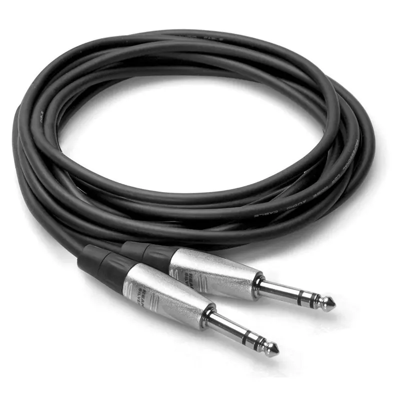Hosa HSS-005 Audio Cable 5Ft 1/4 TRS to 1/4 TRS