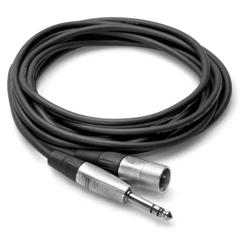 Hosa HSX-030 Audio Cable 30 Ft 1/4" TRS To XLR (Male)