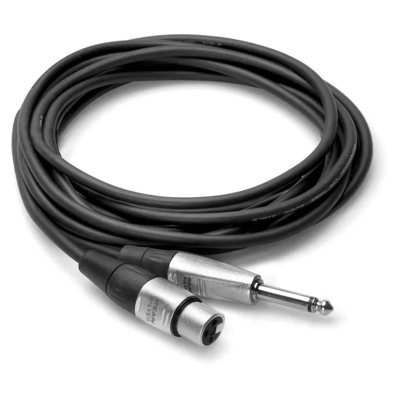 Hosa HXP-005 Pro Audio Cable 5 Foot 1/4" TS To XLR (F)
