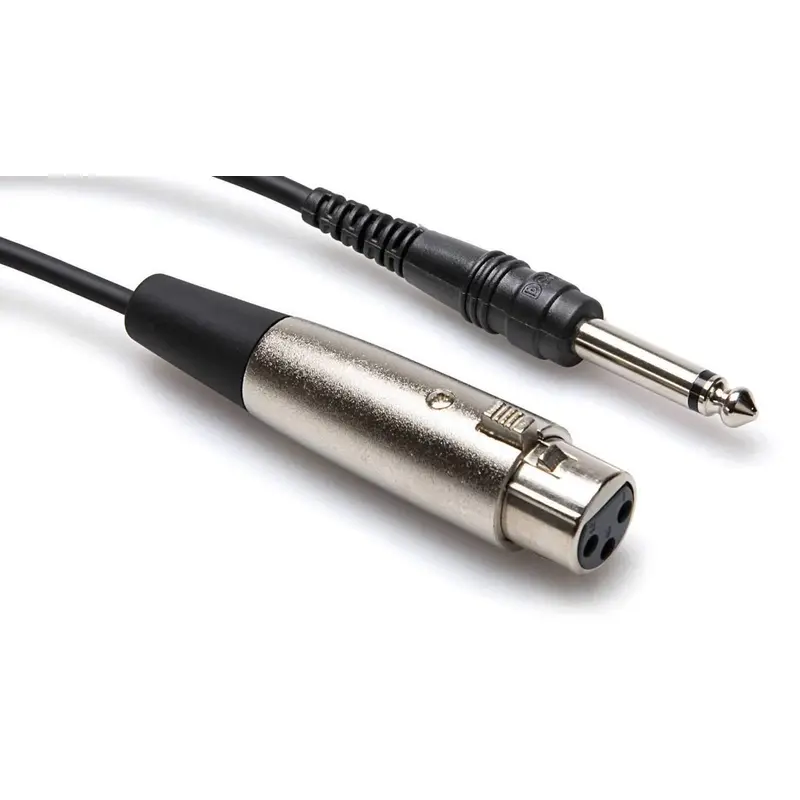 Hosa PXF-103 3-Foot Single XLR (F) To 1/4" (M) Unbalanced Cable