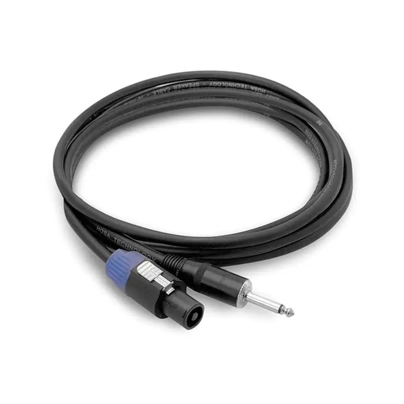 Hosa SKT-450Q Speaker Cable 50 Ft Speakon to 1/4" TS 14AWG