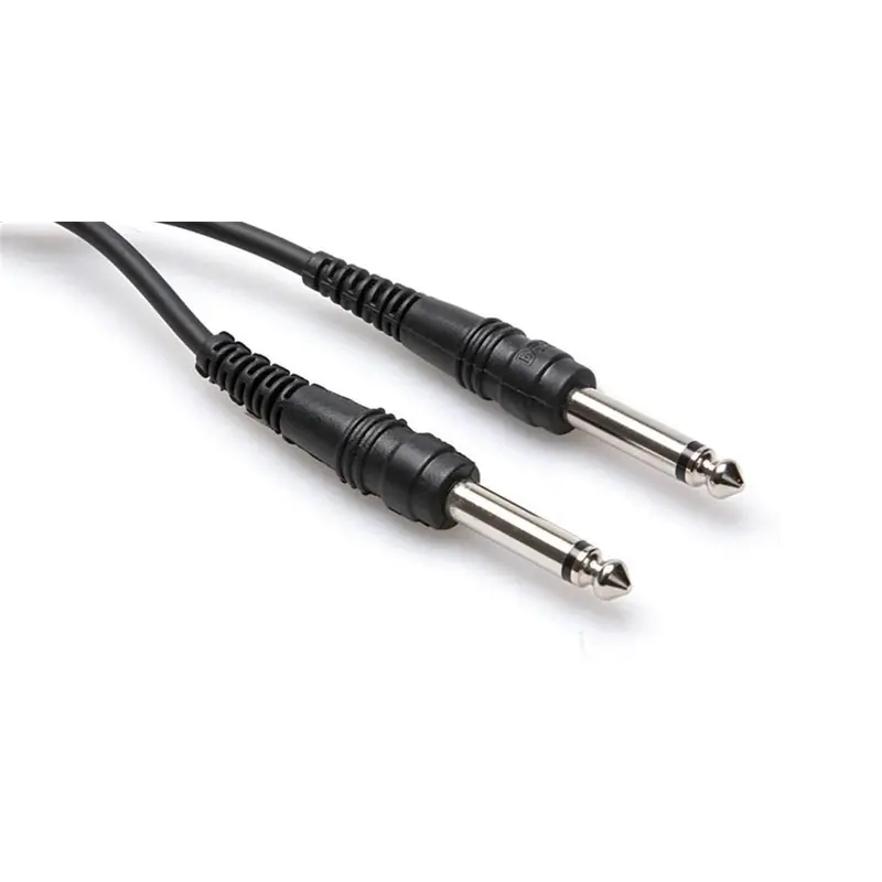 Pro 10Ft Audio Cable 1/4 TS To 1/4 TS