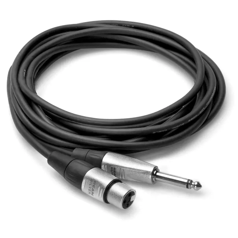 Pro Audio Cable 20 ft 1/4 TS To XLR (Female)