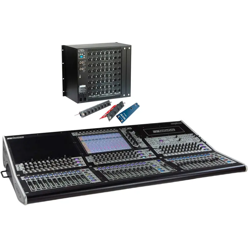 DiGiCo SD8 Digital Mixing Console D2 Package - MADI Only with D2 Rack