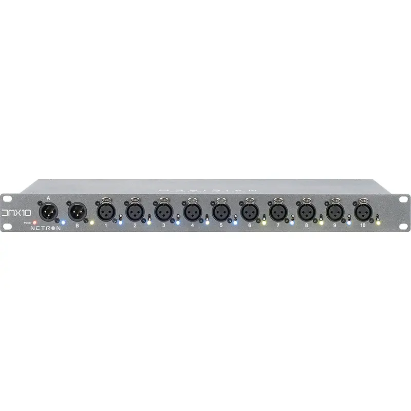Elation DMX003 DMX10-3 Rackmount 10-port DMX Splitter