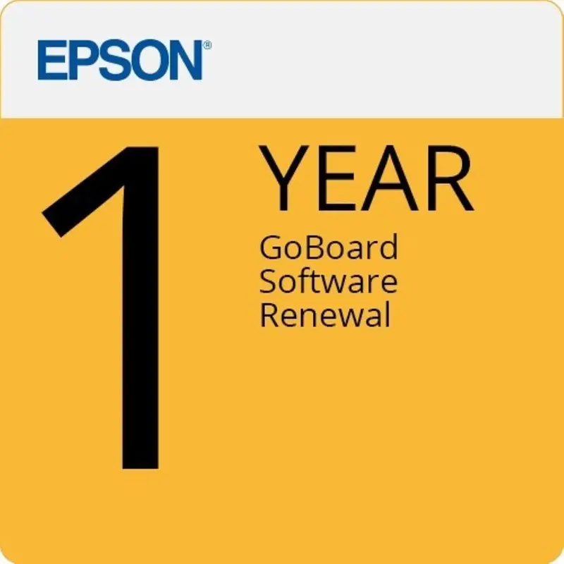 EPSON GoBoard Software Renewal, 1-Year License