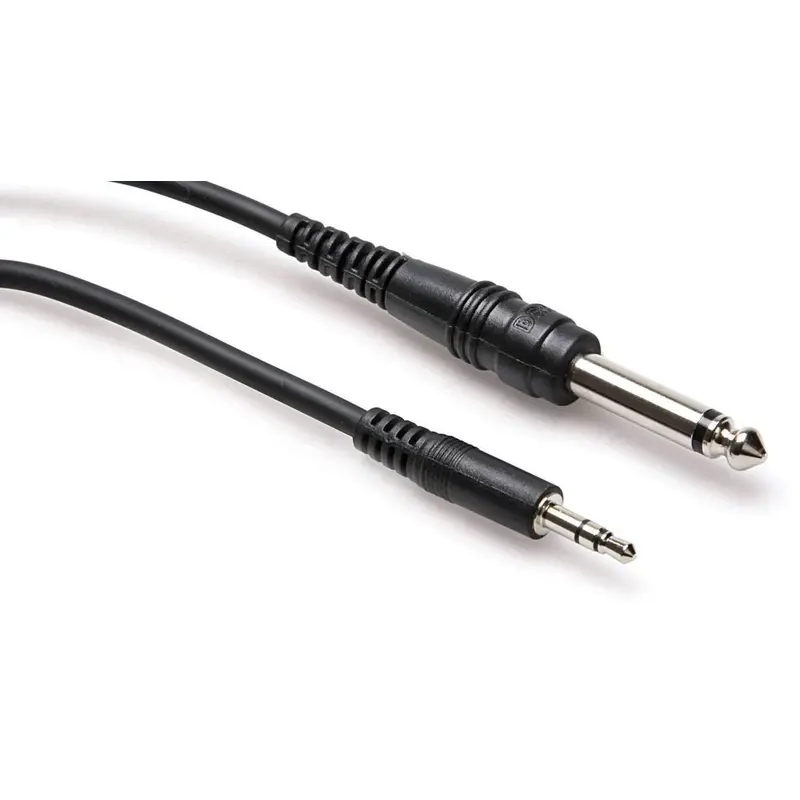 Hosa 1/4-Inch Mono to 1/8-Inch Stereo Cable 5-Foot
