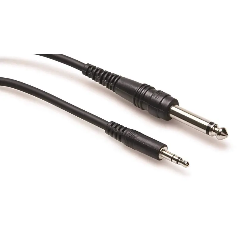 Hosa CMP-110 10 Ft 1/8-Inch Stereo to 1/4-Inch Mono Cable