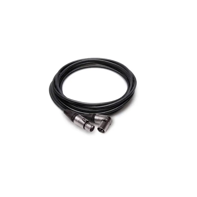 Hosa MXX-015SR XLR (F) to Right-Angle XLR (M) 15ft Cable