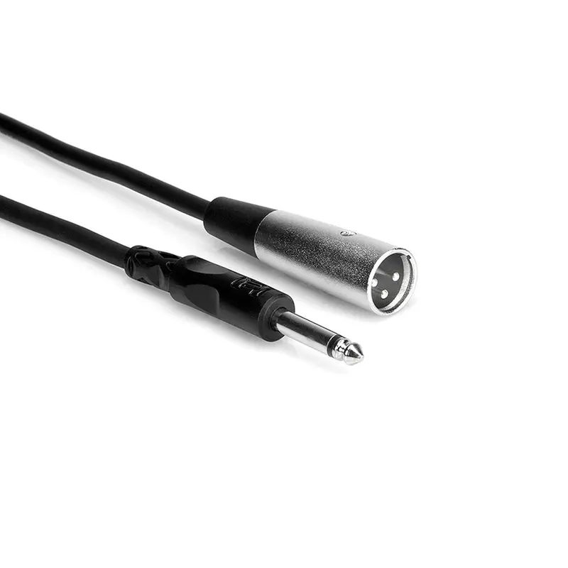 Hosa PXM-102 Interconnect Cable 1/4 TS to XLR (M) 2Ft
