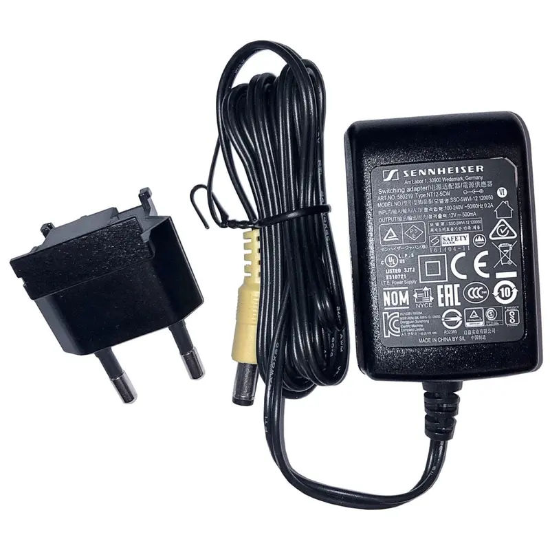 Sennheiser NT-2-5-CW+ Power Supply for EW-D EM & XSW IEM Receivers