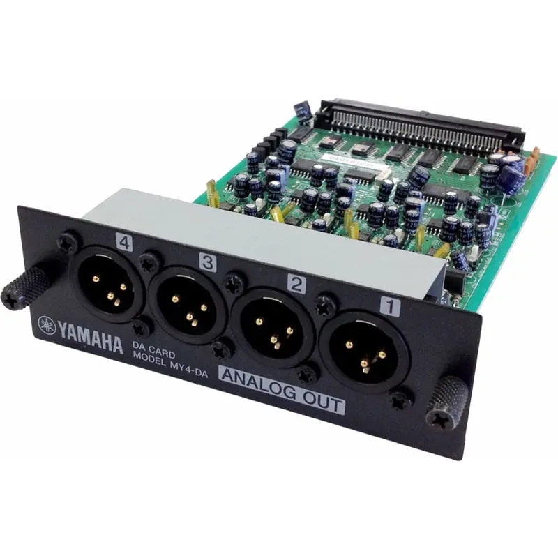 Yamaha MY4DA 4-Out XLR Digital Audio Card