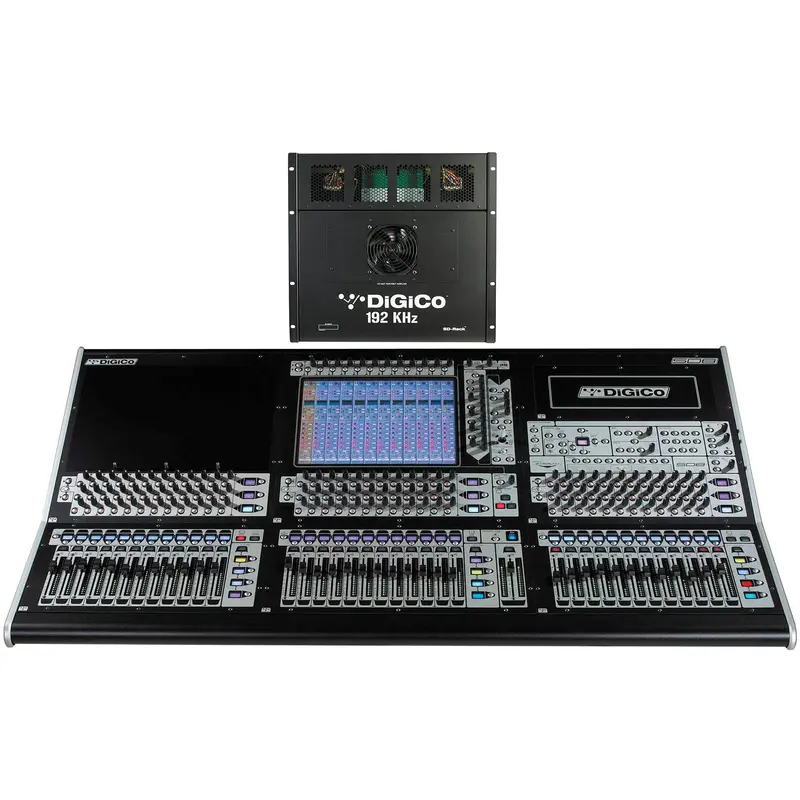 DiGiCo SD8 Digital Mixing Console SD Package - MADI and One Multi-Mode Optics HMA