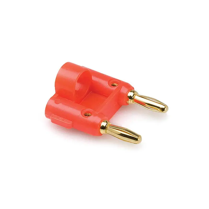 Hosa BNA-240RD BULK Dual Banana Connector Red