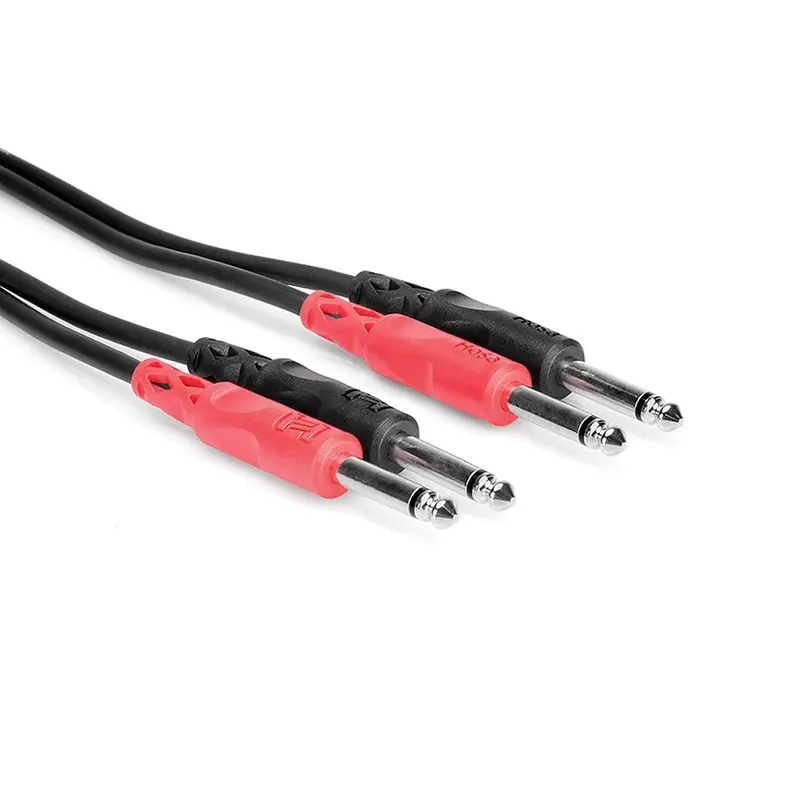 Hosa CPP-204 Interconnect Dual 1/4" TS Cable 4-Meter