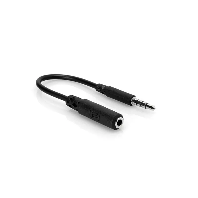 Hosa Headphone Adaptor 1/8 TRRS to Slim 1/8 TRRS