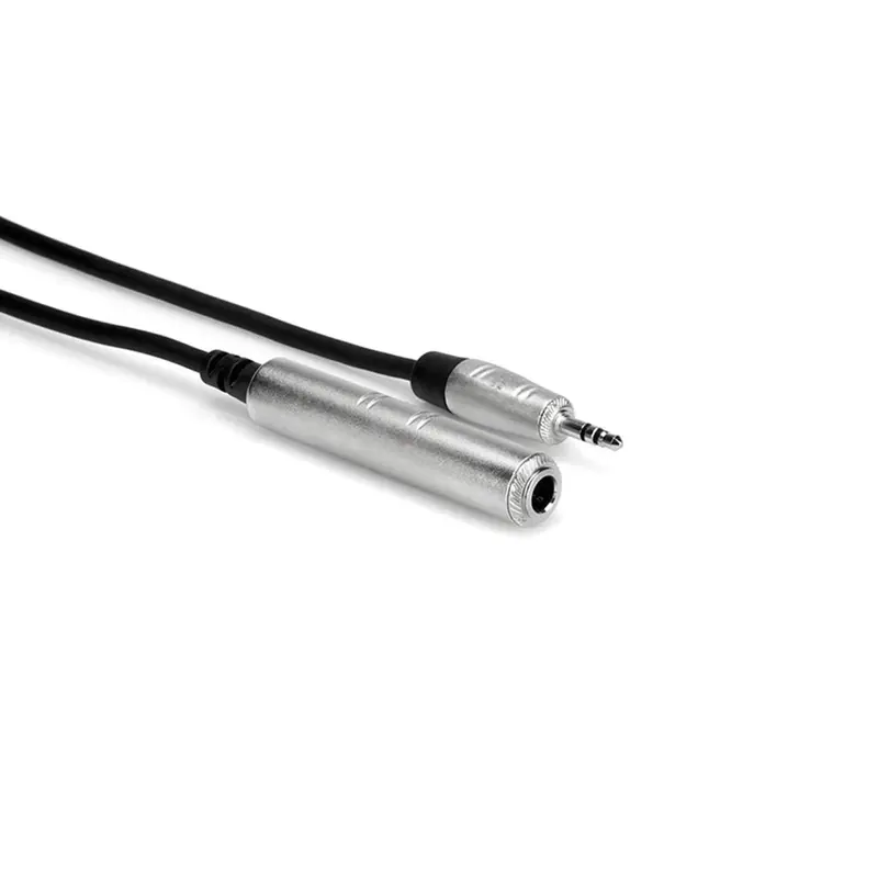 Hosa HXSM-005 Headphone Adapter Cable 1/4 TRS to 1/8 TRS 5 ft