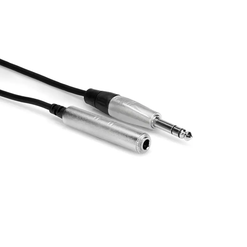 Hosa HXSS-005 Headphone Extension Cable REAN 1/4 TRS 5 ft