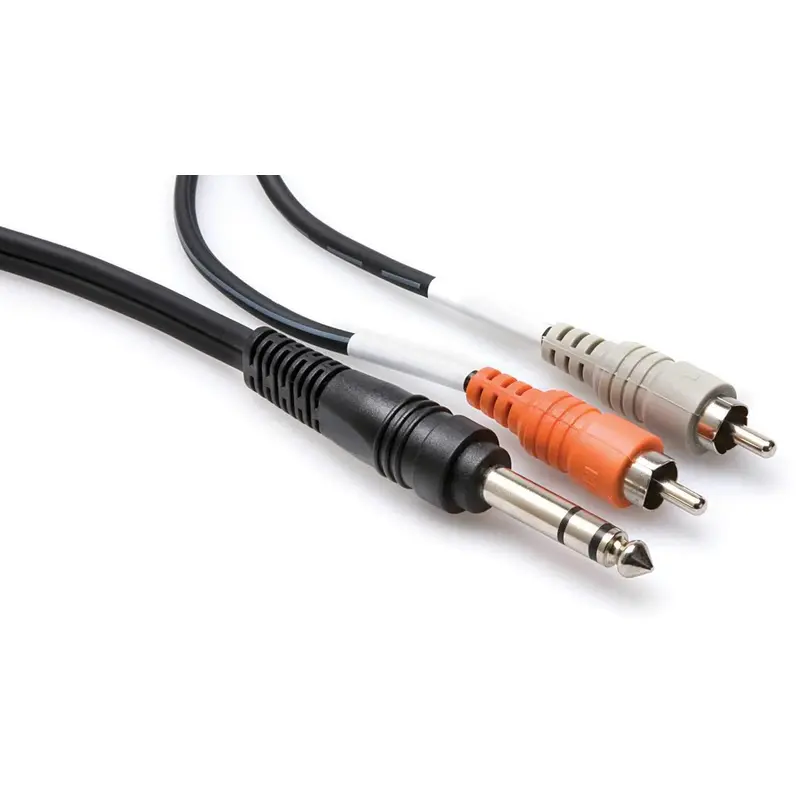 Insert Cable 3.3 Ft 1.4 (M) TRS to Dual RCA (M)