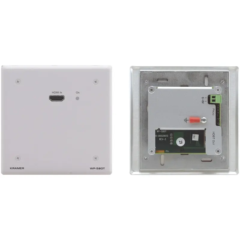 Kramer WP-580T/D(W) HDMI / HDBaseT Twisted Pair Transmitter - Decora White