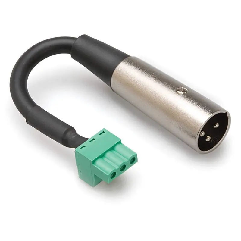 Phoenix (F) to 3-Pin XLR (M) Adaptor - 6 Inch