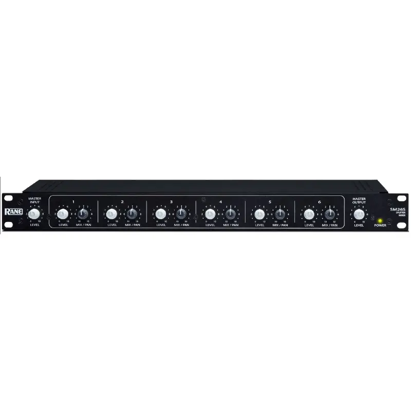 Rane SM26SIMXUS Mixer/Splitter 6-In x 2-Out / 2-In x 6-Out