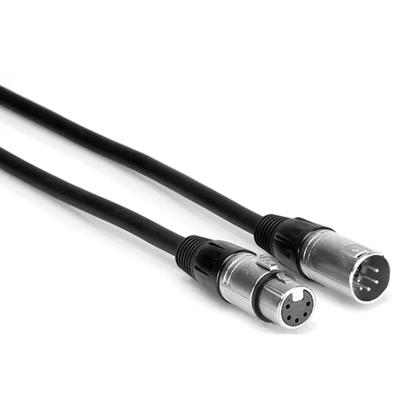 Hosa DMX-025 DMX Cable XLR5M to XLR5F 5-Pin 25ft