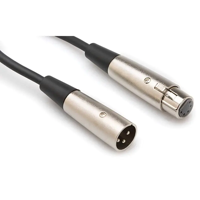 Hosa DMX-306 6-Inch 3-Pin (M) to 5-Pin (F) DMX Adapter