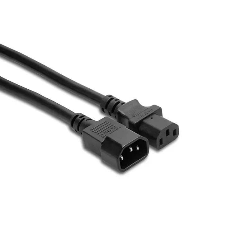 Hosa PWL-403 Power Extension Cord IEC to IEC 3 ft