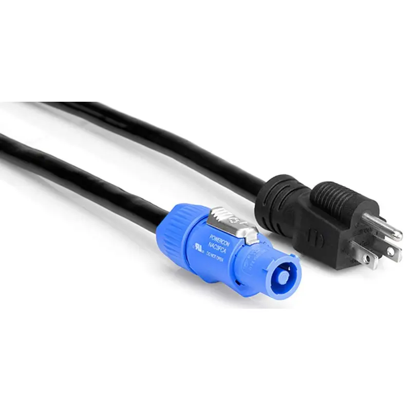 Hosa PWN-210 Neutrik powerCON to 5-15P 10ft Cable