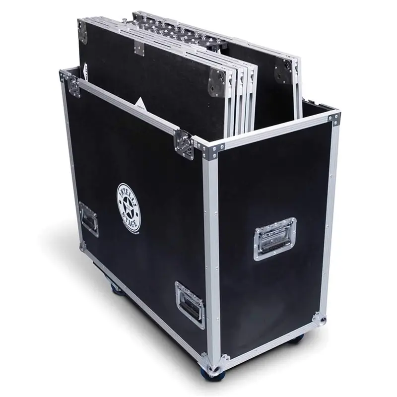 IntelliStage 3 x 3 Drum Riser Flight Case