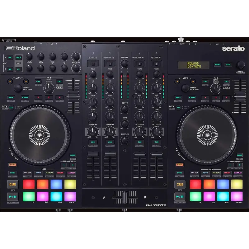 Roland DJ-707M 4-Channel Serato DJ Pro Controller