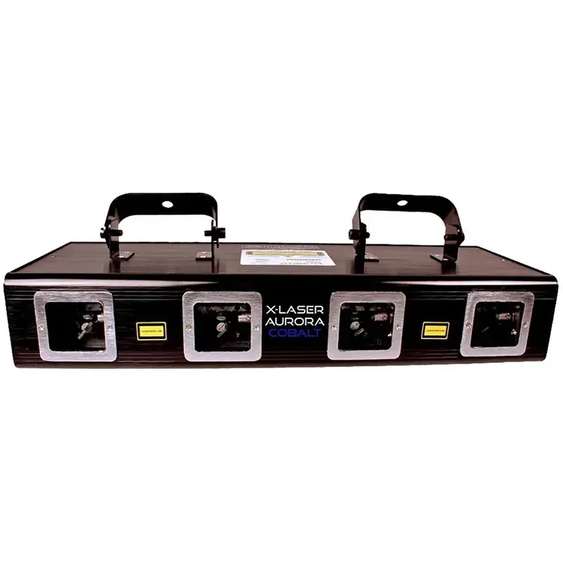 X-Laser Aurora Cobalt Quad Blue 1200mW Laser Fixture