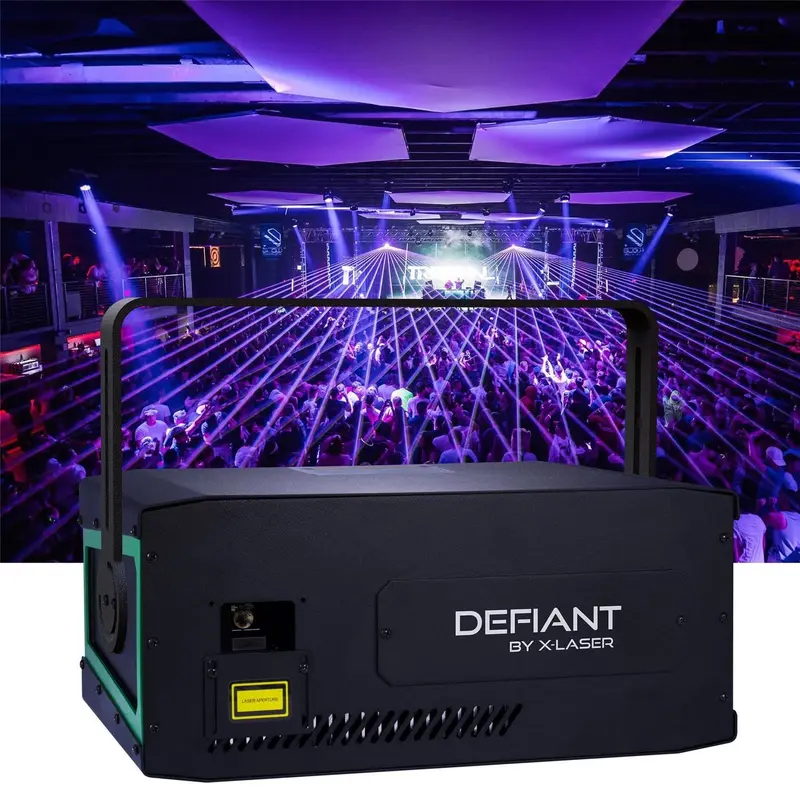 X-Laser Defiant 3W RGB ILDA Aerial Laser Effect