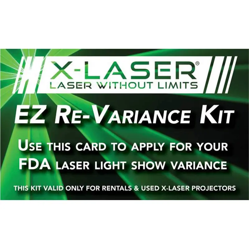 X-Laser EZ Re-Variance Kit (for rentals/used)