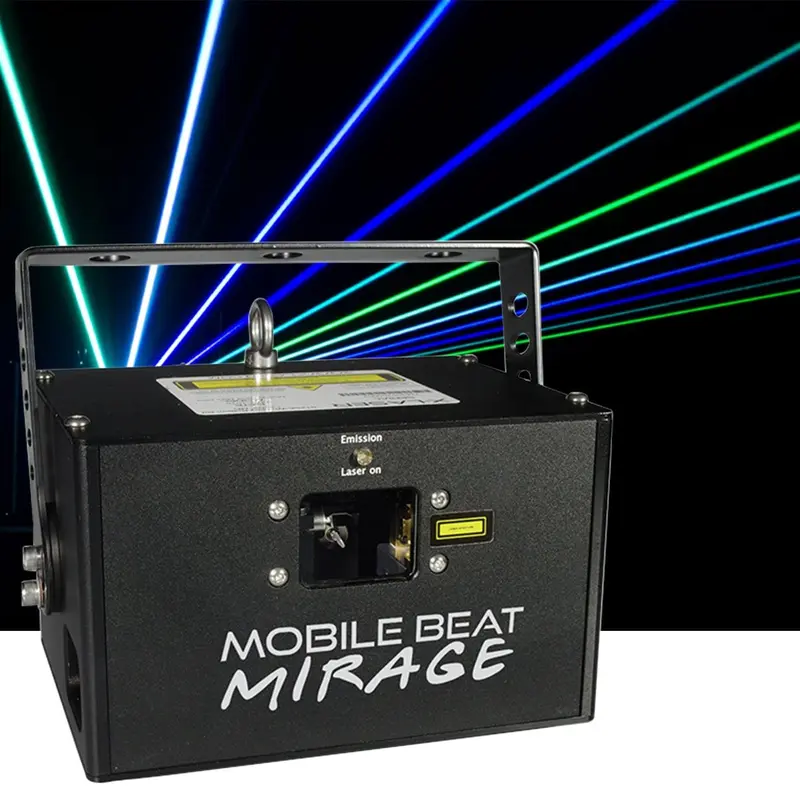 X-Laser Mobile Beat Mirage Graphic FX Laser Fixture