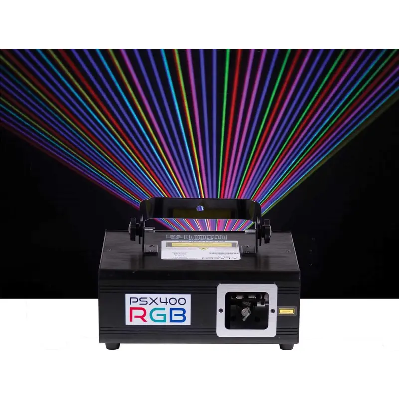 X-Laser PSX-400 RGB 400mw RGB DMX Laser Fixture with EZ Variance Kit