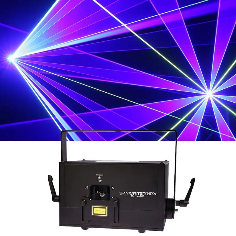 X-Laser Skywriter HPX Full-RGB 2-Watt Laser Fixture
