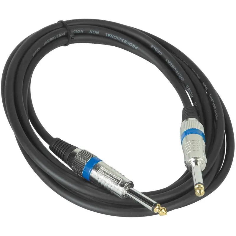 Accu-Cable QTR50 50Ft Mono 1/4 (M) To 1/4(M) Cable