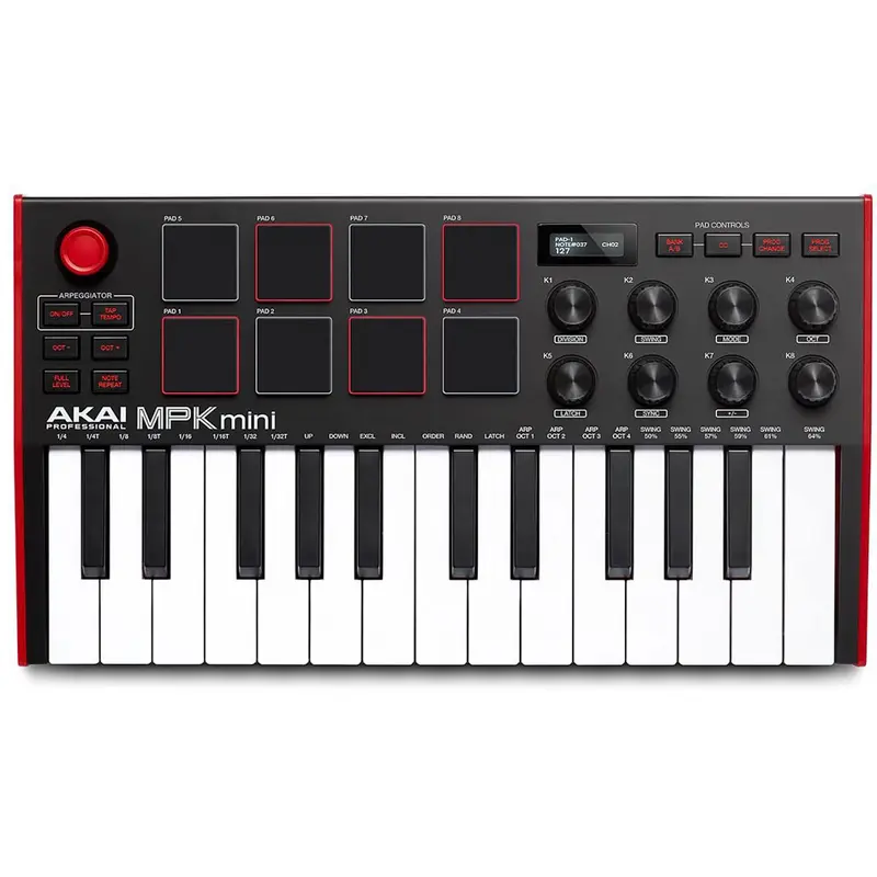 AKAI MPK Mini Mk3 USB 25 Key Midi Keyboard Controller