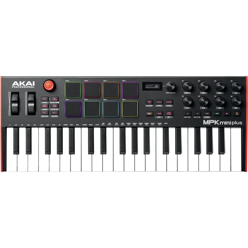 Akai MPKMINIPLUS Mini Plus 37-key Compact Keyboard Controller